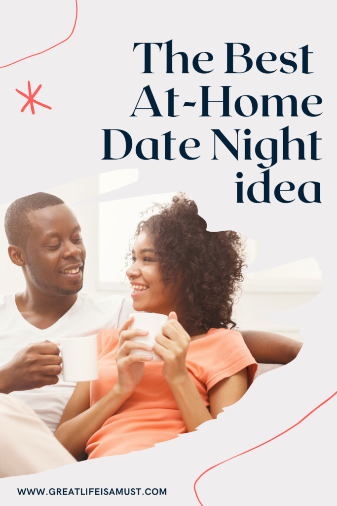 image of two couples sitting on the couch to advertise the best date night at home