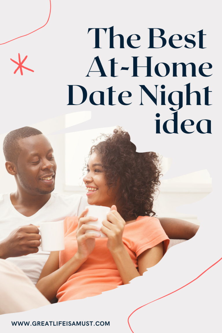image of a couple sitting on the couch to advertise the best date night in