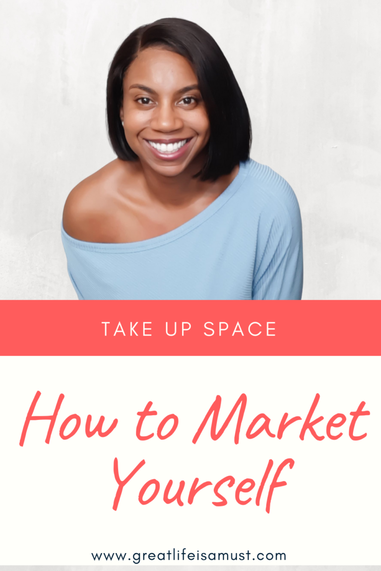 How to actually market yourself and stop shrinking back