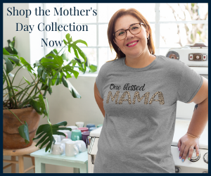 One blessed mama shirt on a blog post for how to live a great life. 