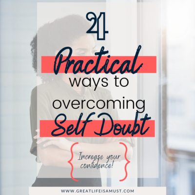 image for a blog written by Stephani Shepherd: 4 practical ways to overcomining self doubt