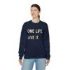 One Life. Live It Crewneck sweatshirt - Image 27