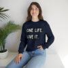 One Life. Live It Crewneck sweatshirt - Image 28