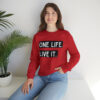One Life. Live It Crewneck sweatshirt - Image 42