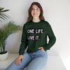 One Life. Live It Crewneck sweatshirt - Image 21