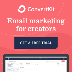 Image for ConvertKit email marketing for creators. click to get a free trial. 
